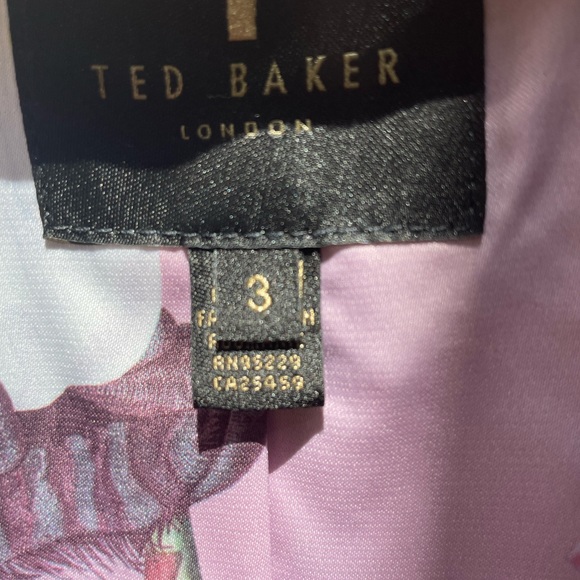 Ted baker Black Floral Suit Jacket and Dress - Picture 5 of 8